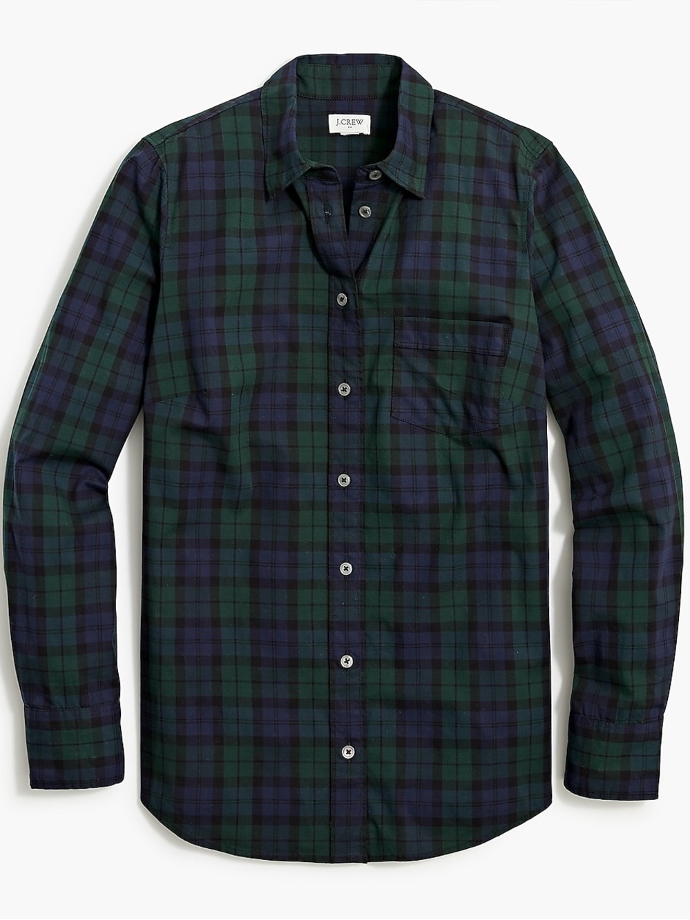 J. Crew Women’s Plaid Cotton Signature Flannel XL